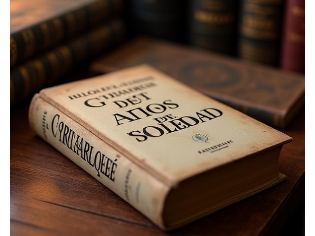 Una primera edición de Cien Años de Soledad