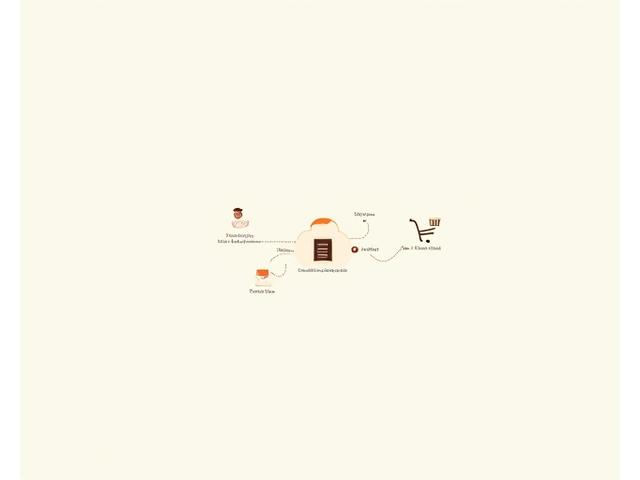 Ilustración de diferentes tipos de datos fluyendo hacia un diagrama que muestra cómo se utilizan para mejorar la experiencia del usuario, con iconos de un carrito de compras y un perfil de usuario.